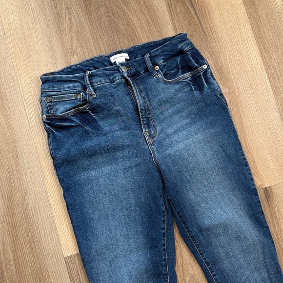 Good American Good Legs Skinny Jeans GLRSH873T indigo502 Size 10/30 - Picture 5 of 11